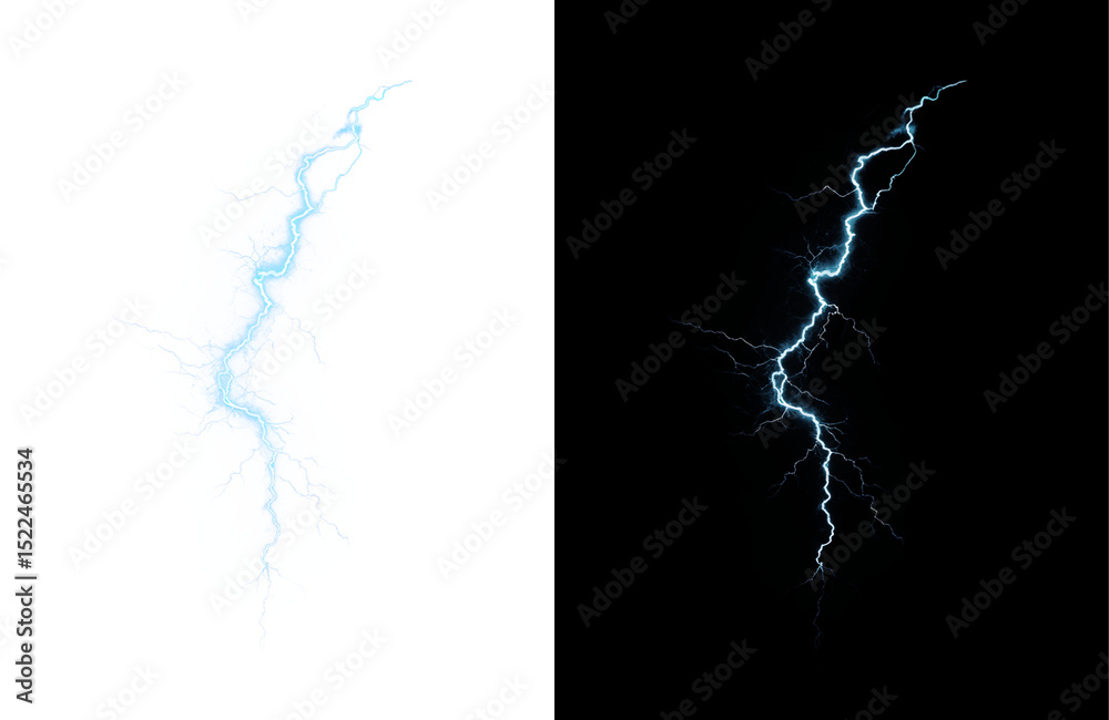 Poster lightning, storm, thunder, light, flash — explosive png storm effect with electric power and thunder