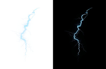 Lightning, storm, thunder, light, flash — explosive PNG storm effect with electric power and...