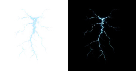 Lightning, storm, thunder, light, flash — explosive PNG storm effect with electric power and...