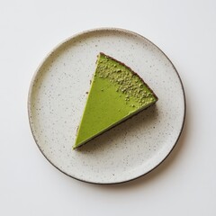 Matcha Tart Slice