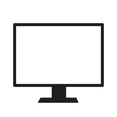 Vector and computer illustration. technology icon. white background