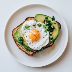 Avocado Toast with Egg