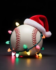 red christmas ball on white background