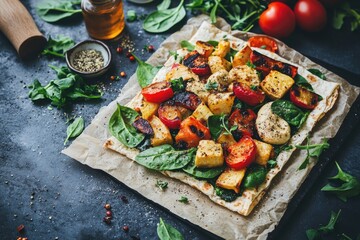Roasted Vegetable Tart