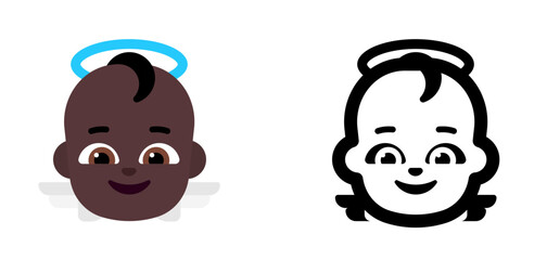 Baby Angel Dark Skin