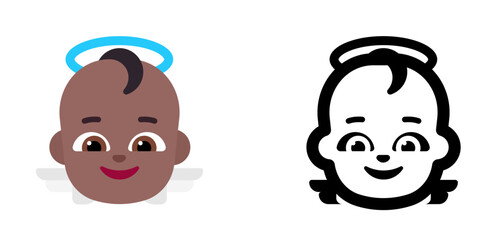 Baby Angel Medium Dark Skin