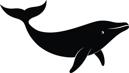 silhouette of a fish