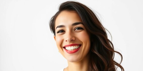 Smiling face, cheerful expression, white background, studio shot,  guy,  professional