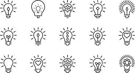 idea lightbulb icon  inspiration creativity lamp v (1).eps