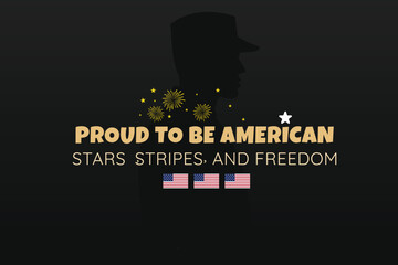 Proud to Be American with Fireworks