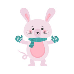 png vector reindeer face with antler horn and red nose funny winter cartoon character new year forest art flat illustration christmas background

