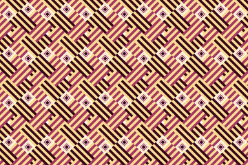 Abstract Wavy Line Seamless Pattern