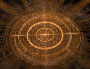 Imaginatory fractal abstract background Image