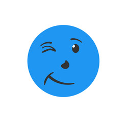 png happy winter snowman with orange carrot nose black eyes and smile white cartoon head illustration flat graphic children christmas celebration

