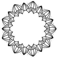 vector illustration of a flower
