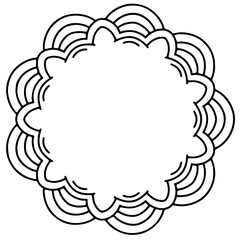 vector illustration of a flower