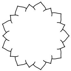vector illustration of a flower