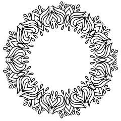 vector illustration of a flower