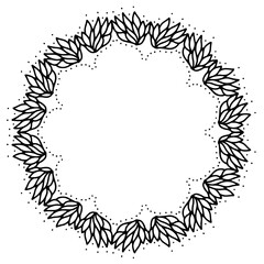 vector illustration of a flower