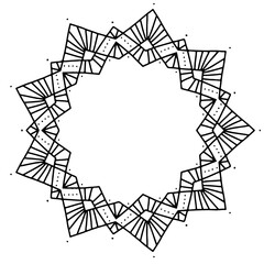 vector illustration of a flower