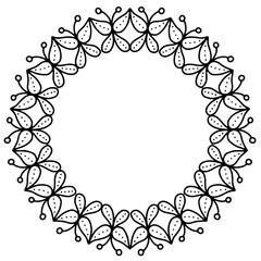 vector illustration of a flower