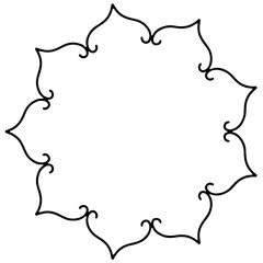 vector illustration of a flower