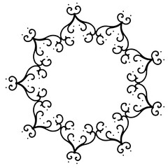 vector illustration of a flower