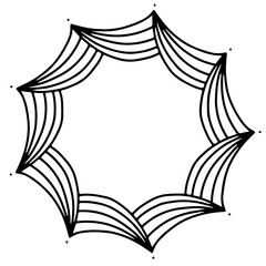 vector illustration of a tent