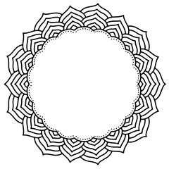 round frame for your design