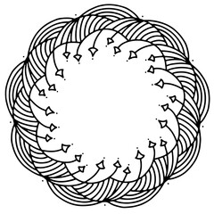 black and white abstract background