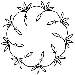 vector illustration of an apple