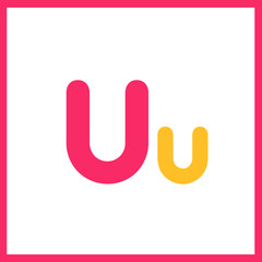 Alphabet and Letter U