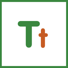 Alphabet and Letter T