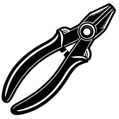 pliers isolated on white background