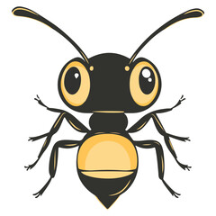 bullet ant, insect, animal, vector, transparent background, creature, paraponera clavata, isolated, nature, wildlife, small