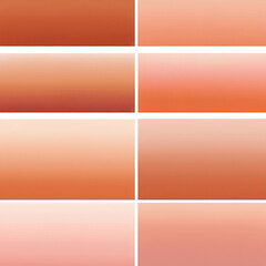 Fototapeta premium Terracotta to Blush Pink Gradient with Warm Matte Glow for Artisan and Interior Style Branding, AI