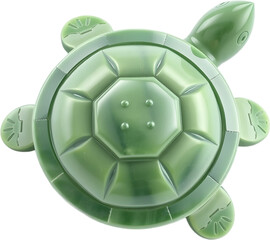 Smoothly carved jade turtle with detailed limbs, sharp shell edges, natural depth, and elegant simplicity. 