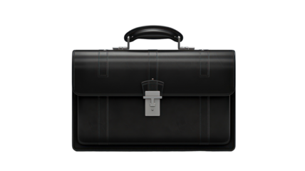  Simple Briefcase with Dollar Sign Business Icon on Transparent Background