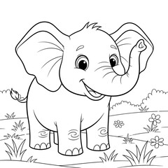 Elephant animal, elephant, illustration, vector, mammal, character, fun, toy, cute, art, love, funny, isolated, mouse, smile, happy, baby
Elephant Coloring Pages
Animal Coloring Pages
For Kindergarten