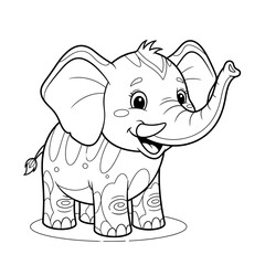 Elephant animal, elephant, illustration, vector, mammal, character, fun, toy, cute, art, love, funny, isolated, mouse, smile, happy, baby
Elephant Coloring Pages
Animal Coloring Pages
For Kindergarten
