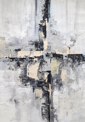 Abstract art, texture effect, modern creativity, home decoration, artistic background, fine art for wall decor and print, mural design, oil painting style, artistic strokes, knife painting, elegance