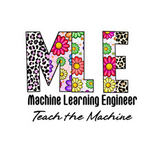 Colorful Floral and Leopard Print Monogram 