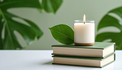 Serene Candlelight: A Moment of Peace and Tranquility