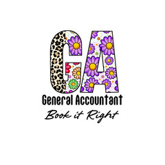GA State Design with Leopard Print and Floral Patterns