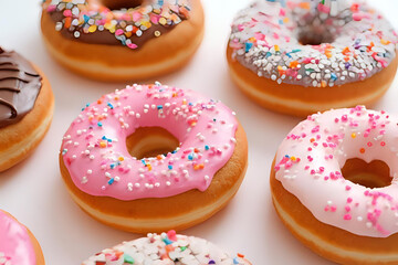 Donut with sprinkles