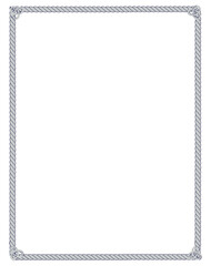 black and white square frame