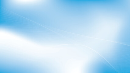 Abstract  white and blue color, modern design stripes background with curve lines. Vector illustration.