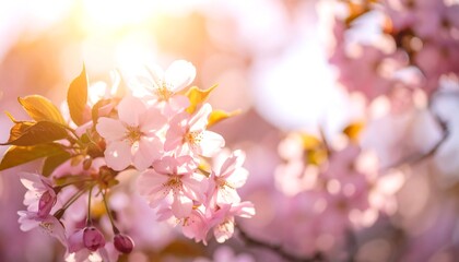 Obraz premium Spring blossoms in sunlight (3)