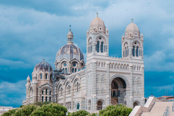 the Cathedral of Saint Mary Major in Marseille