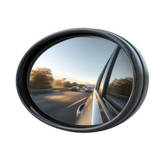 Reflections of Motion: A Glimpse from the Car Window